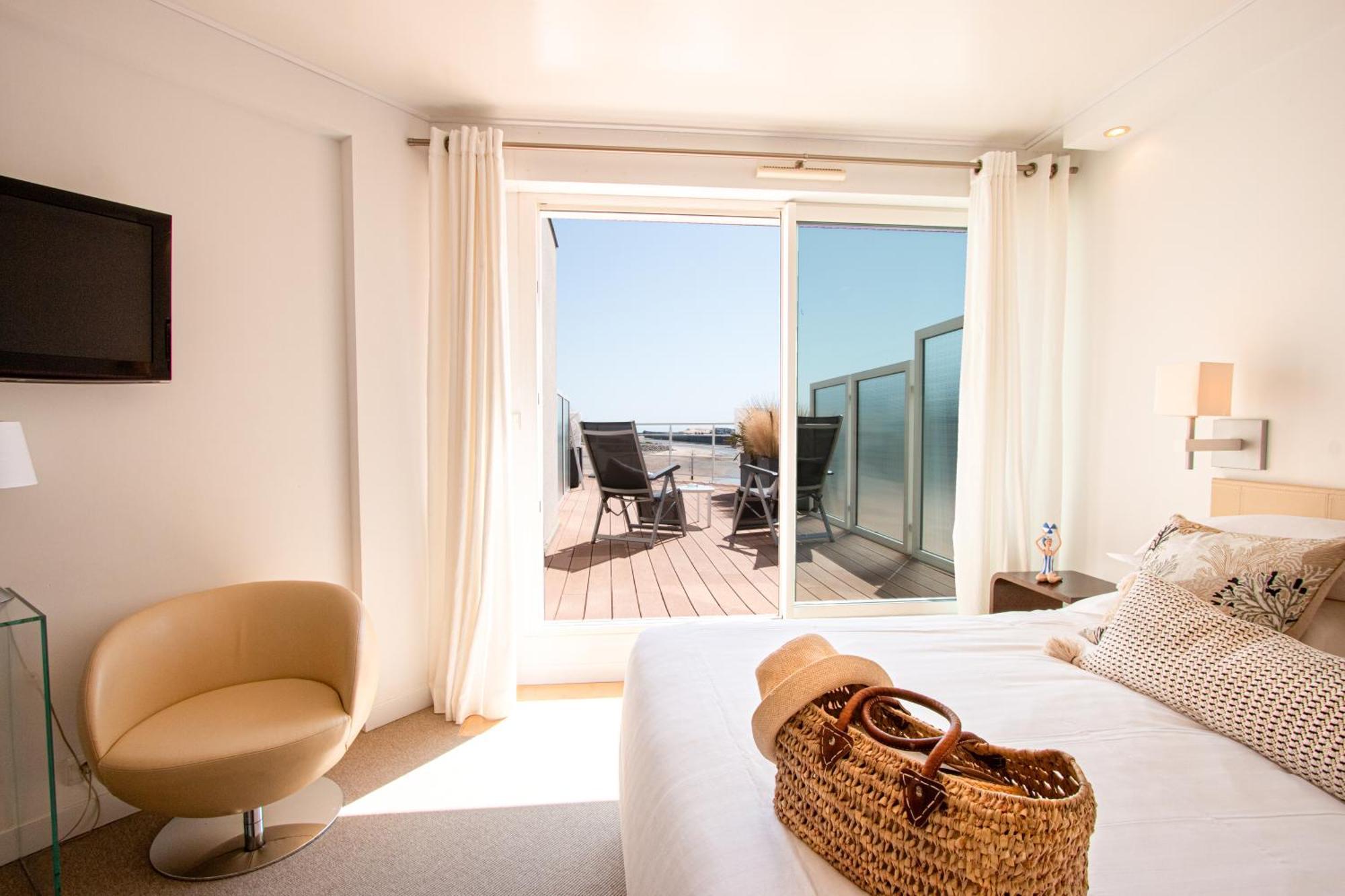 Hotel La Marine Barneville-Carteret Eksteriør billede