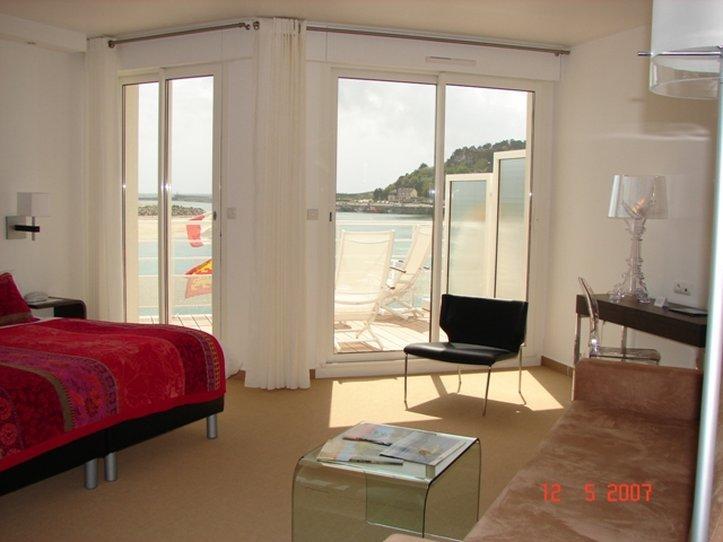 Hotel La Marine Barneville-Carteret Værelse billede