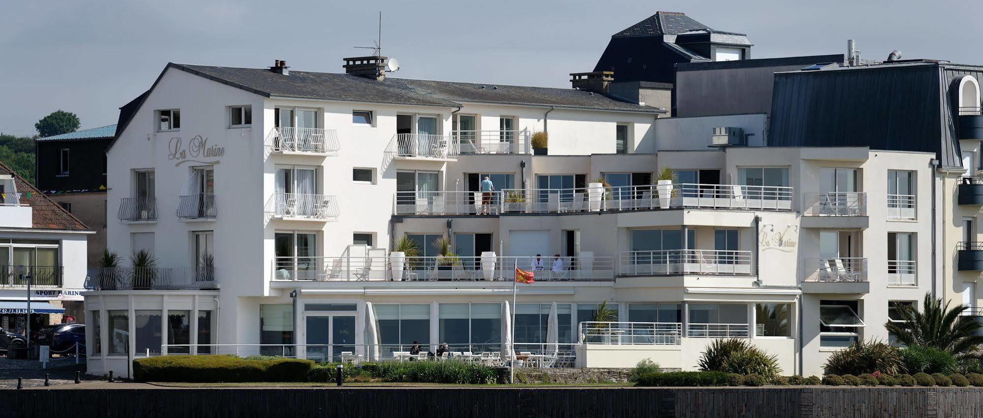 Hotel La Marine Barneville-Carteret Eksteriør billede